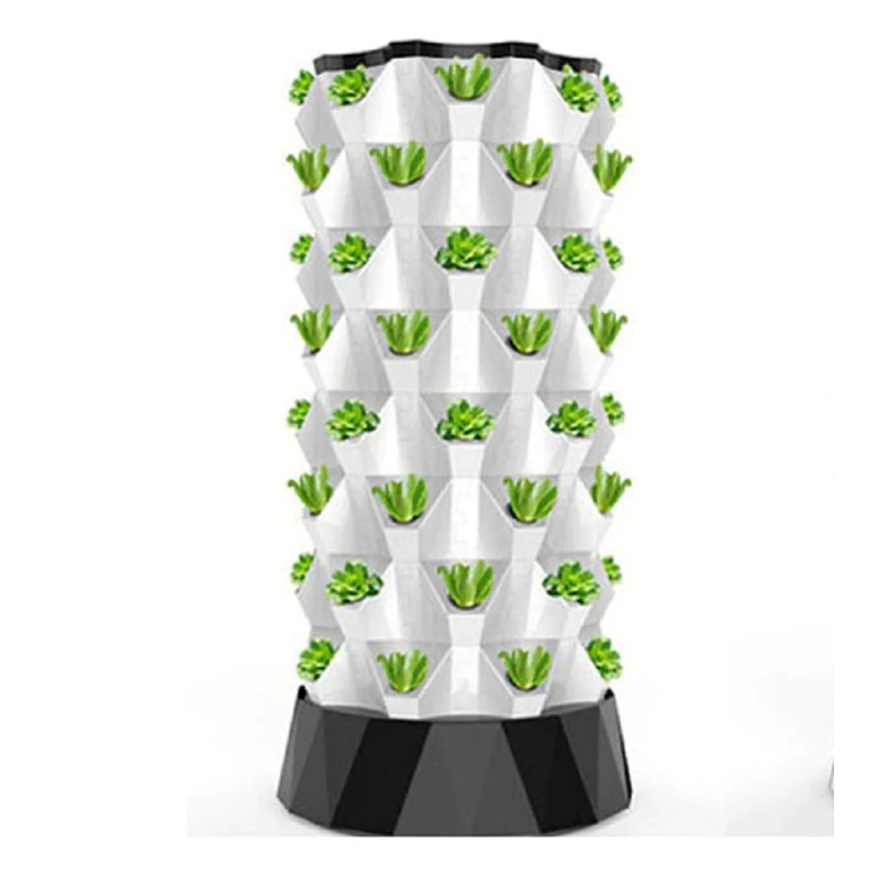 Hydroponic Tower Garden - 수직 재배 타워, 파인애플 수경 재배