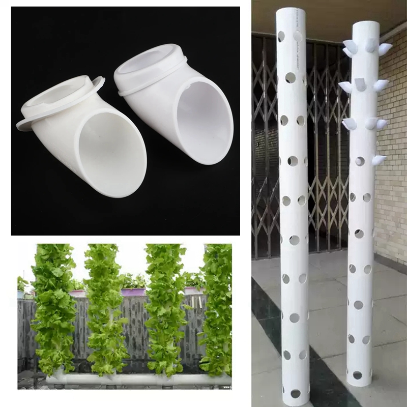 Hydroponic Tower Garden - DIY 정원 발코니 채소 심기 화분