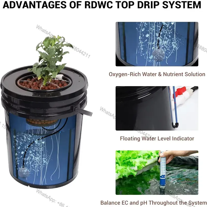 Deep Water Culture Kit - 인기 상품: RDWC 급수 방식, 순환식