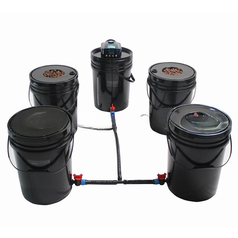Deep Water Culture Kit - 1+4 버킷 DWC 수경재배 시스템 딥