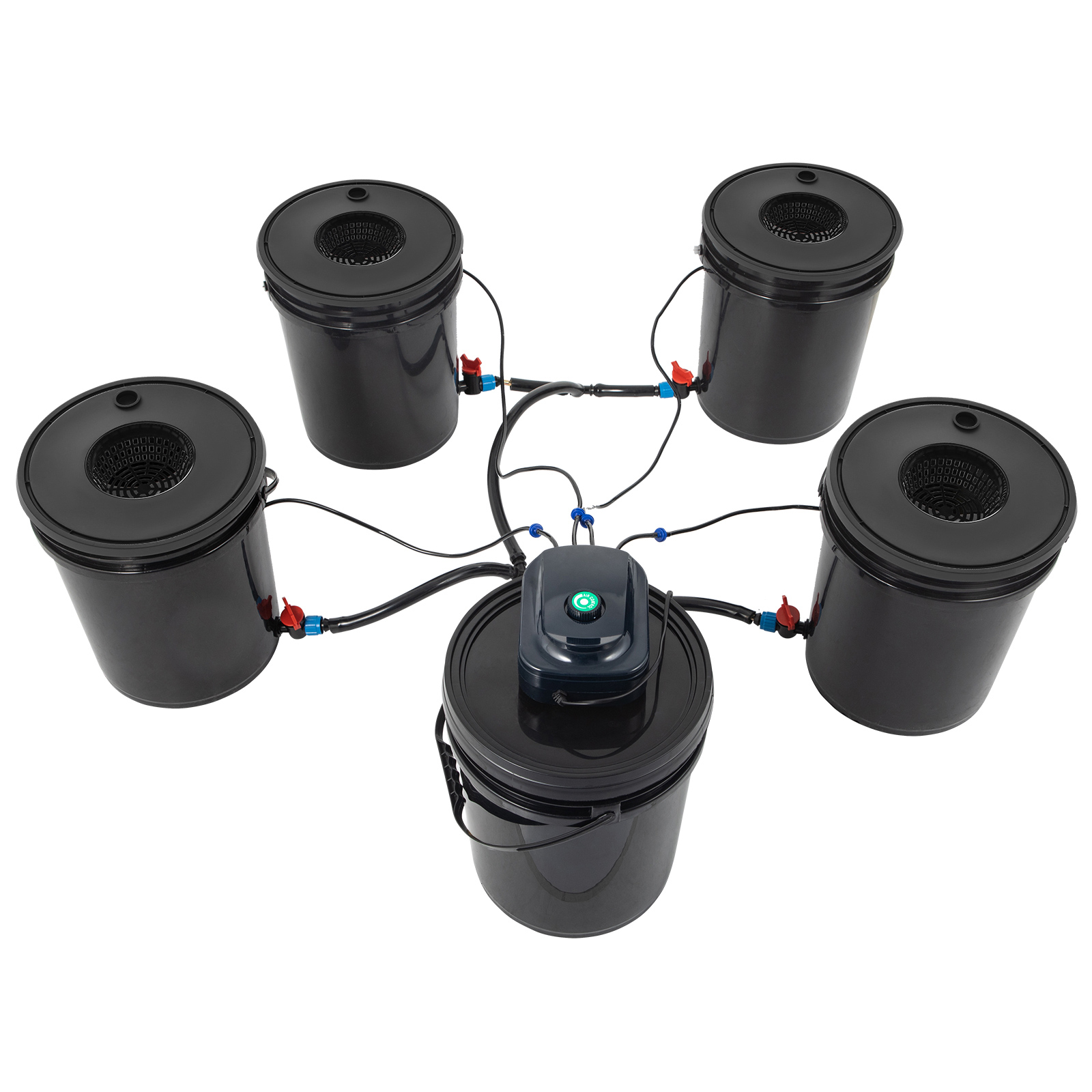 Dwc Bucket System 5 Gallon - DWC 수경 재배 시스템, 5갤런 용량의