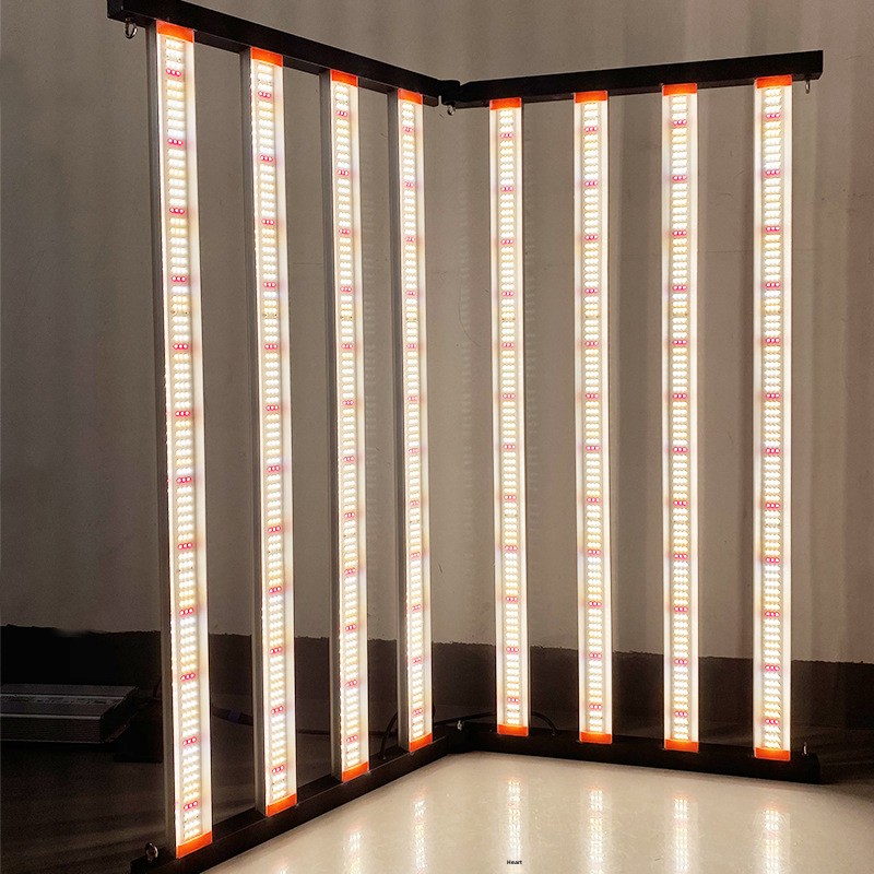 Led Grow Light Bar 640W - 맞춤형 접이식 640W LED 식물 재배용