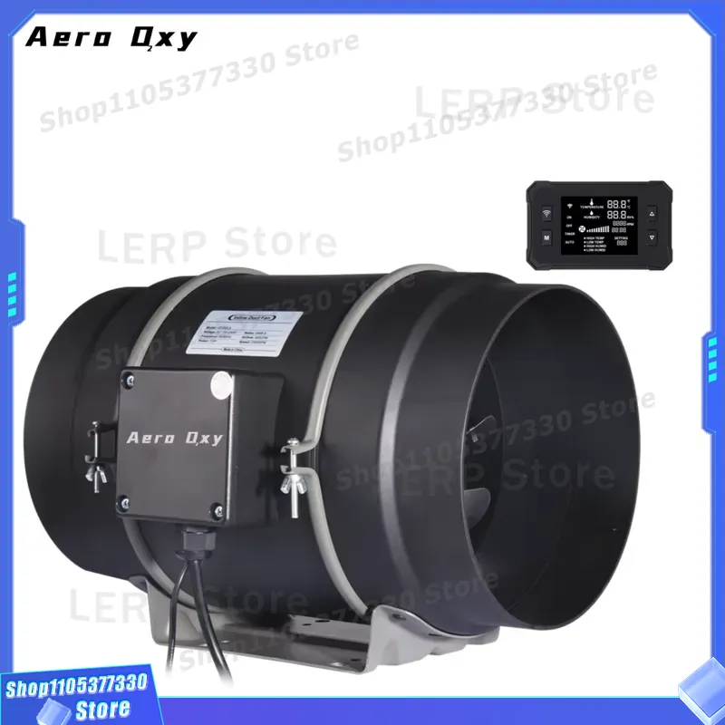 Inline Duct Fan 8 Inch - 200mm 8인치 인라인 덕트 팬(EC 모터,