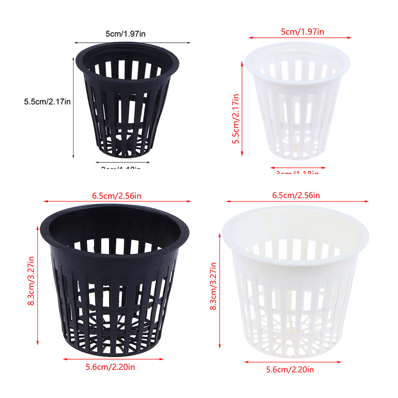 Hydroponic Net Pots 3 Inch - 성장 난초 수경재배 컵, 심기 메쉬
