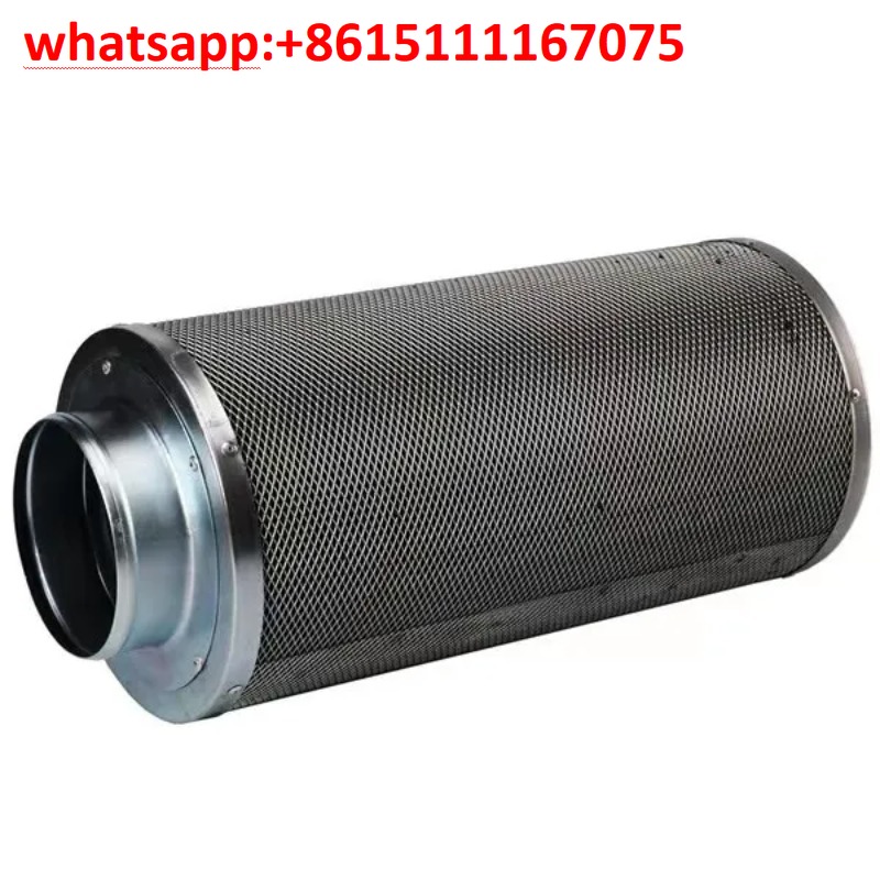 Inline Duct Fan 8 Inch - 4/6/8인치 수경재배용 카본 공기 필터, 그로우