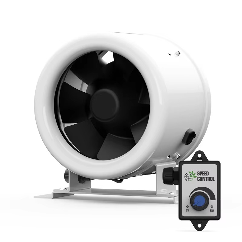 8인치 저전력 효율 환풍 배기 스텔스 산업용 재배 텐트 - Inline Duct Fan 8 Inch 리뷰 및 가격