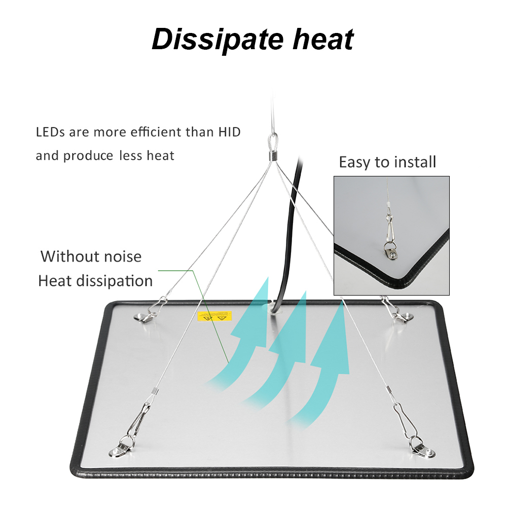 1000W 성장등 패널 LED 식물 성장 조명 풀 스펙 - Led Grow Light 1000W Full Spectrum 리뷰 및 가격