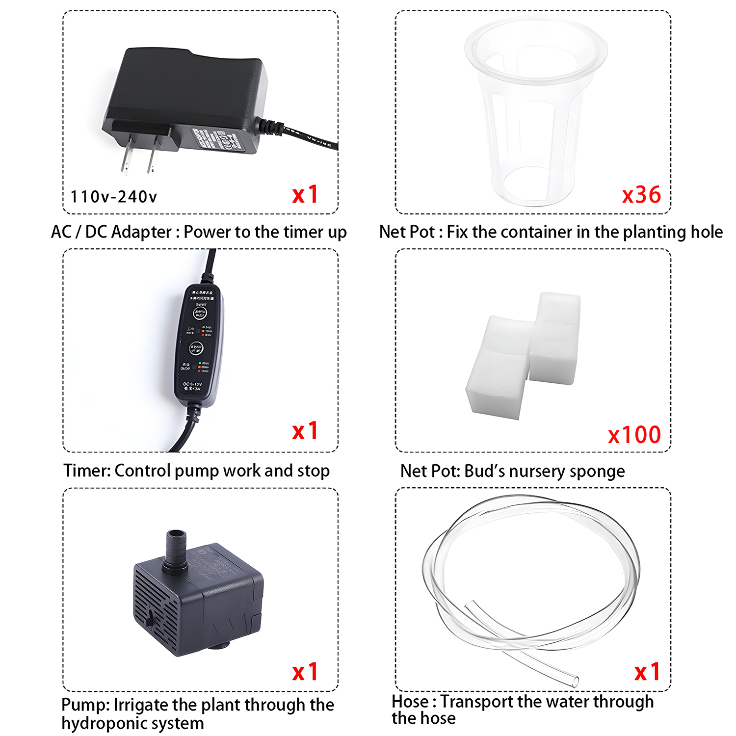 36/사이트 수경 재배 시스템 키트 PVC 파이프 수경 - Hydroponic Growing System 36 Site 리뷰 및 가격