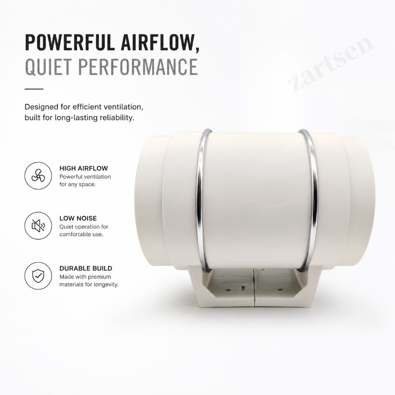 8인치 강력 배기 팬, 저소음 인라인 파이프 덕트 팬, - Inline Duct Fan 8 Inch 리뷰 및 가격