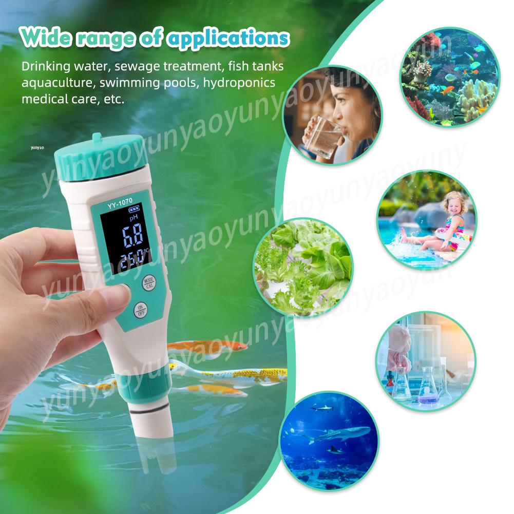 7 in 1 디지털 수질 테스터 PH ORP EC TD - Ph Ec Meter Hydroponic 리뷰 및 가격