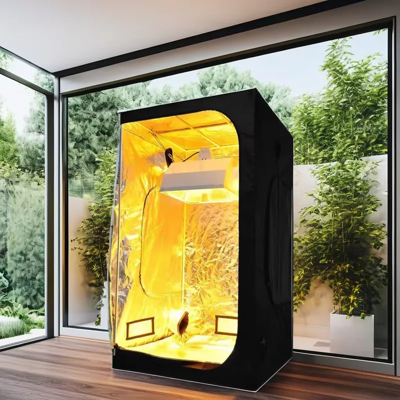재고 있음 소형 실내 재배 텐트 600D/1680D 마 - Grow Tent 4X4 Mylar 리뷰 및 가격