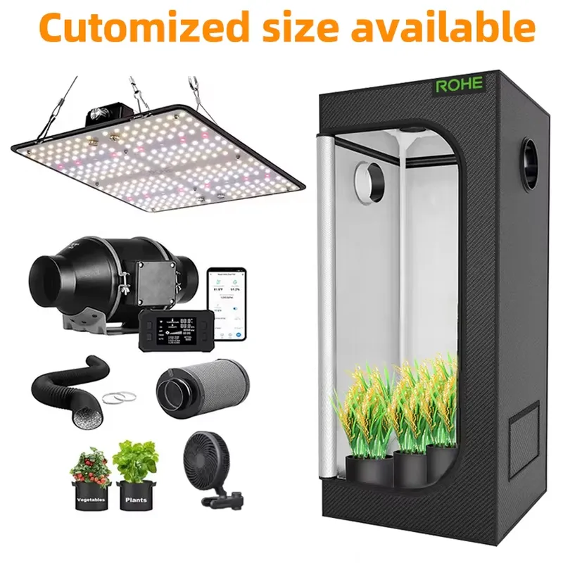 재고 있음 소형 실내 재배 텐트 600D/1680D 마 - Grow Tent 4X4 Mylar 리뷰 및 가격
