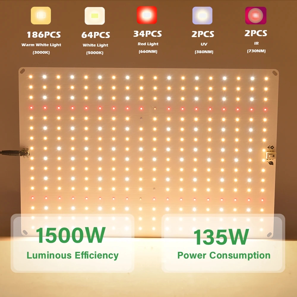 풀 스펙트럼 QBC 1000W 281B 디밍 가능 양자 - Led Grow Light 1000W Full Spectrum 리뷰 및 가격