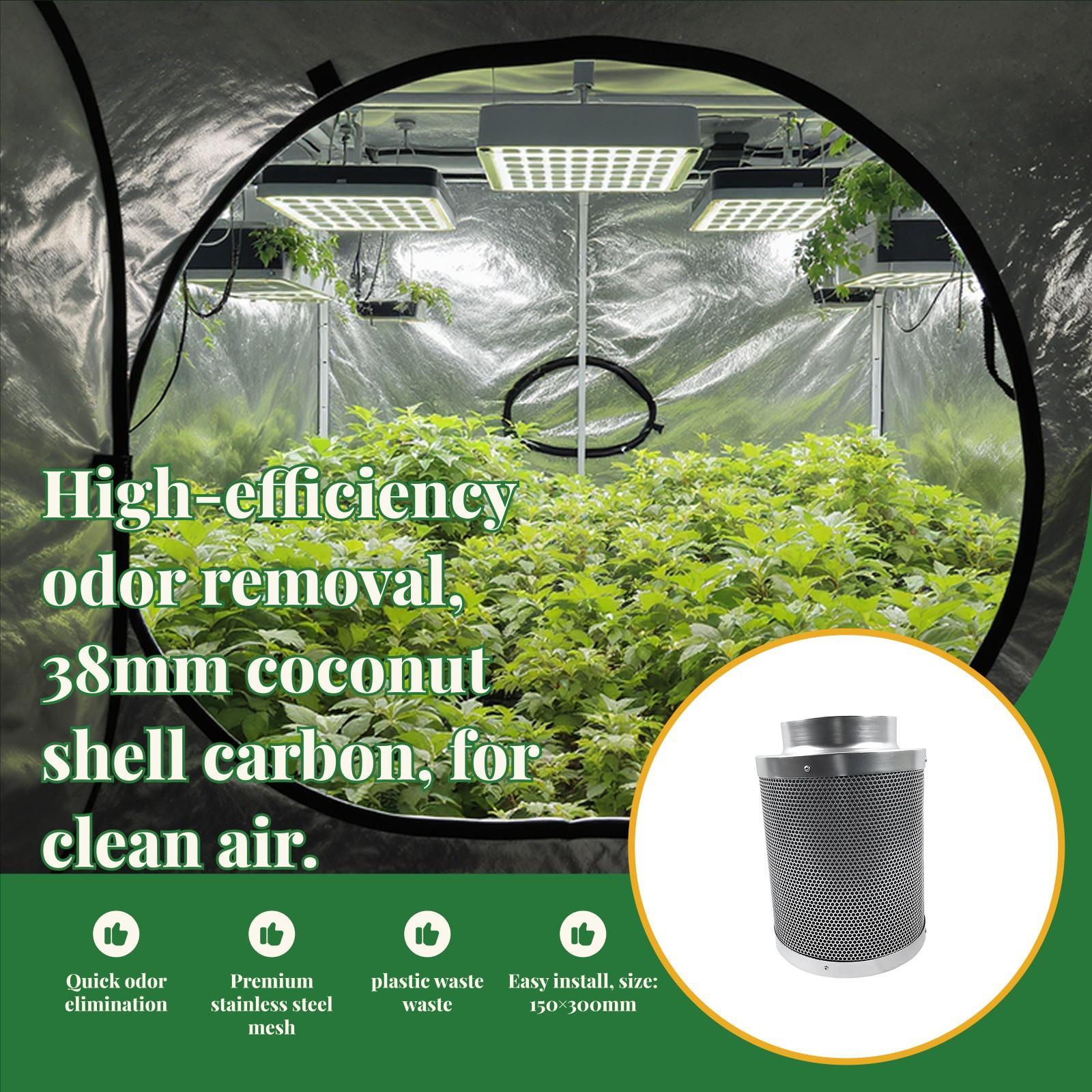 인라인 팬 6인치 카본 필터 스테인리스 스틸 재배 텐트 - Carbon Filter Grow 6 Inch 리뷰 및 가격