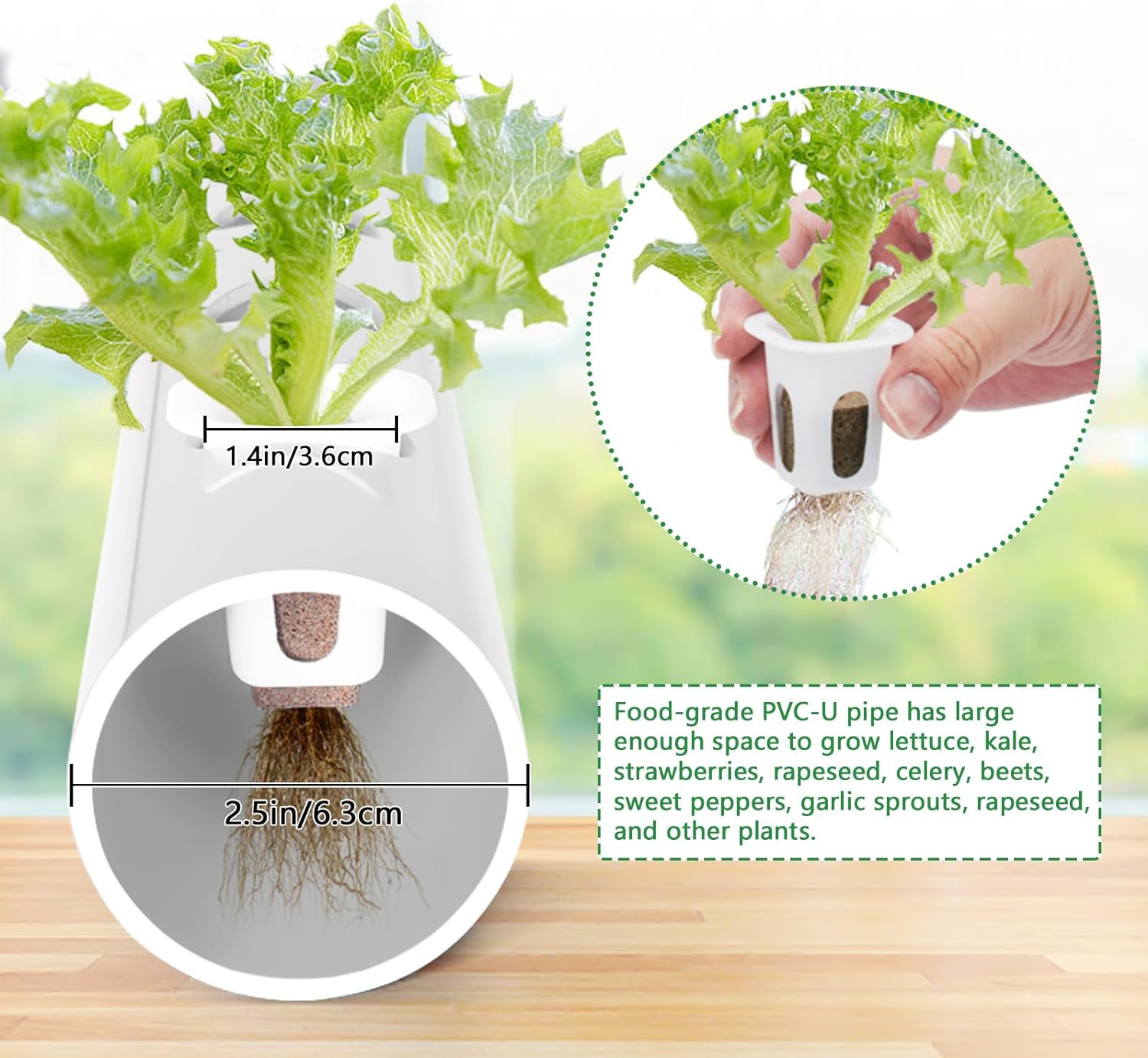 36홀 4파이프 4층 재배장치 정원 재배 키트 수경재배 - Hydroponic Growing System 36 Site 리뷰 및 가격