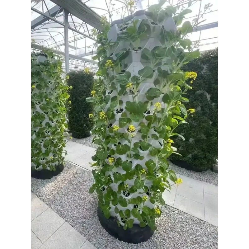 신형 농업용 온실 실내 에어로포닉 수경재배 시스템 타워 - Hydroponic Tower Garden 리뷰 및 가격