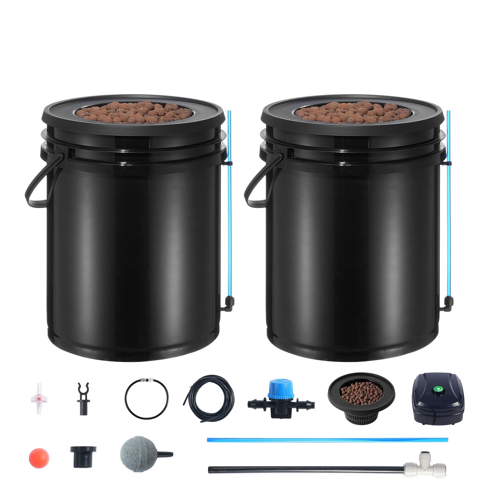 DWC 수경재배 시스템, 상단 드립 키트가 있는 수경재 - Dwc Bucket System 5 Gallon 리뷰 및 가격