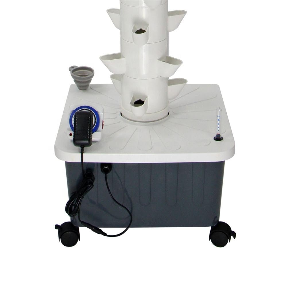 수직 수경 재배 타워 에어로포닉 타워 (허브, 과일 및 - Hydroponic Tower Garden 리뷰 및 가격