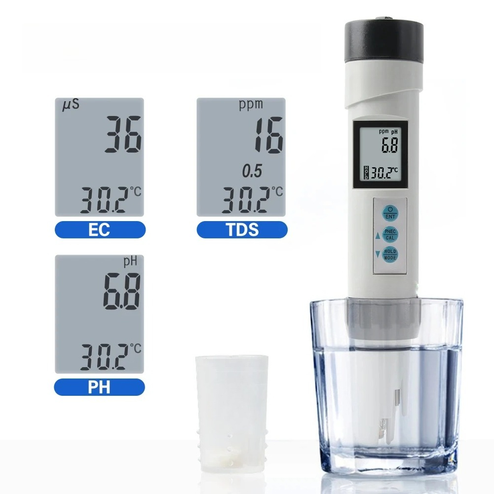 휴대용 PH ORP 측정기 TDS EC PH 온도 CO - Ph Ec Meter Hydroponic 리뷰 및 가격