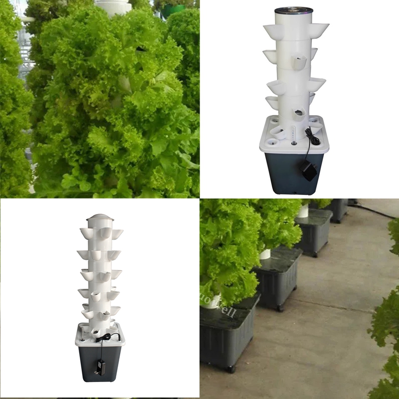 수직 수경 재배 타워 온실 정원 실내 무토양 재배 시스 - Hydroponic Tower Garden 리뷰 및 가격