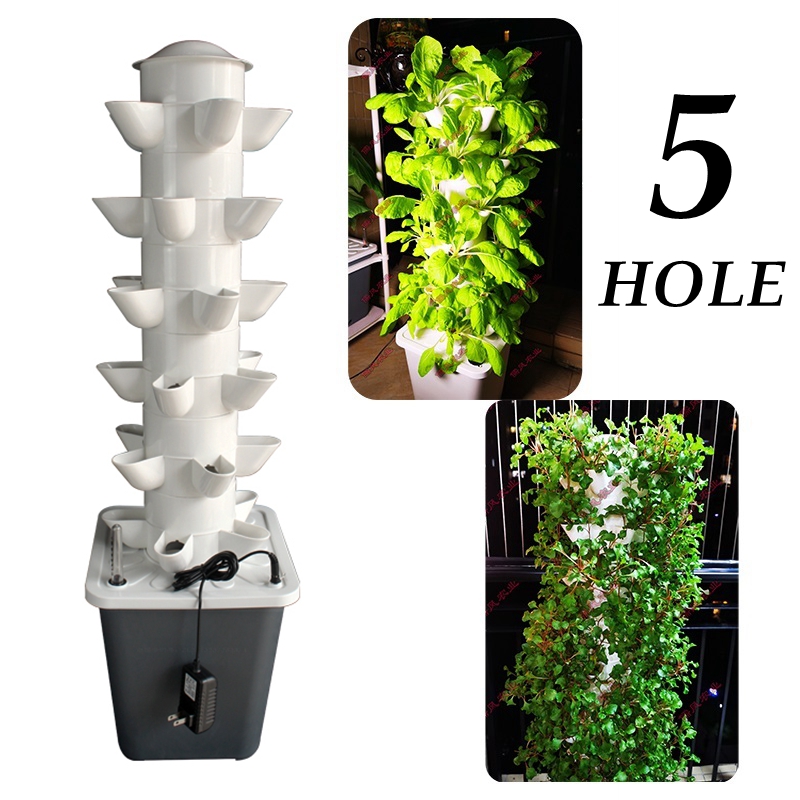 수직 수경 재배 타워 온실 정원 실내 무토양 재배 시스 - Hydroponic Tower Garden 리뷰 및 가격
