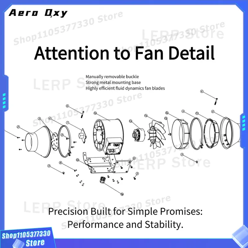 200mm 8인치 인라인 덕트 팬(EC 모터, 볼 베어 - Inline Duct Fan 8 Inch 리뷰 및 가격