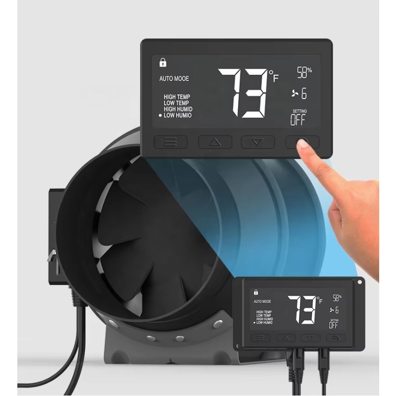 6인치 탄소 필터 덕트 환기 인라인 덕트 팬, 온습도  - Carbon Filter Grow 6 Inch 리뷰 및 가격