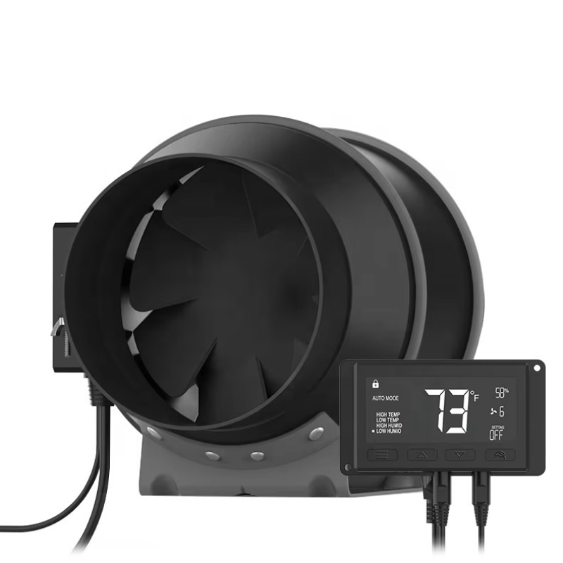 6인치 탄소 필터 덕트 환기 인라인 덕트 팬, 온습도  - Carbon Filter Grow 6 Inch 리뷰 및 가격