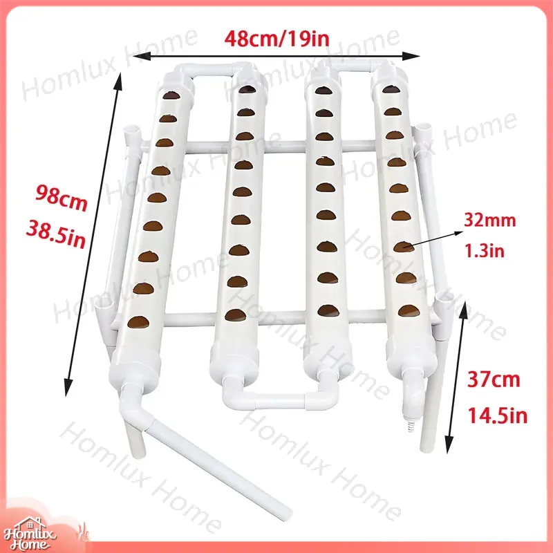 36개 사이트 수경재배 시스템 키트 U PVC 파이프  - Hydroponic Growing System 36 Site 리뷰 및 가격