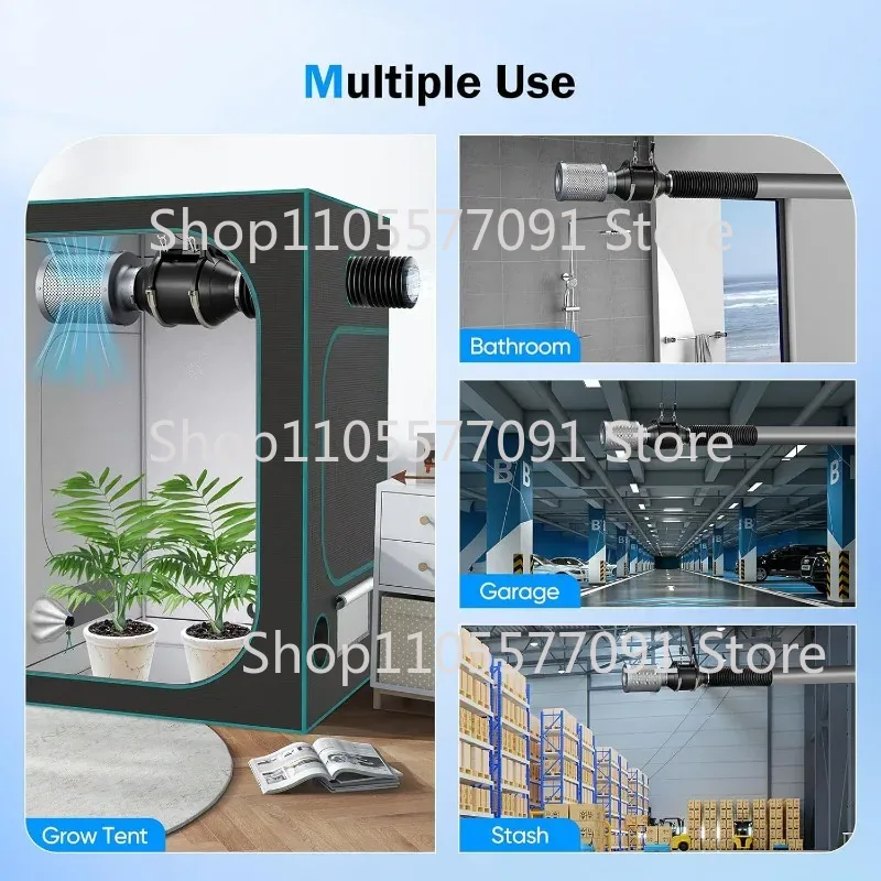 4/6인치 EC 인라인 덕트 팬 키트(활성탄 필터 포함 - Carbon Filter Grow 6 Inch 리뷰 및 가격