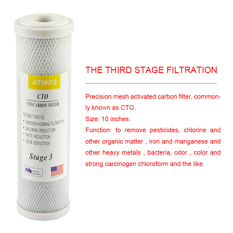 ATWFS 2pcs 범용 워터 필터 활성탄 카트리지 필 - Carbon Filter Grow 6 Inch 리뷰 및 가격